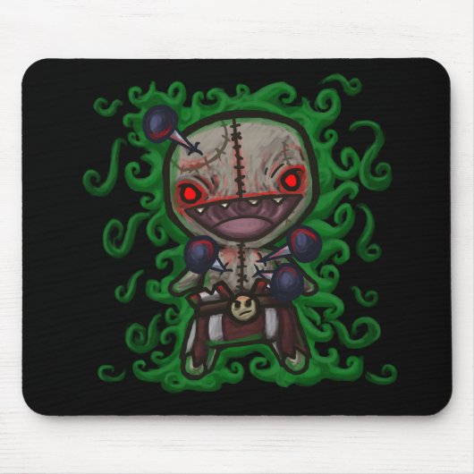 Tapis De Souris Chariot Mousepad de vaudou (Devant)