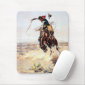 Tapis De Souris Charles Marion Russell un mauvais Hoss (Avec souris)