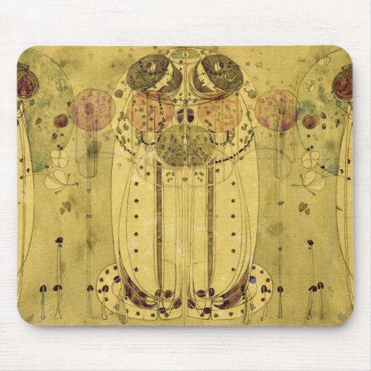 Tapis De Souris Charles Rennie Mackintosh - Le Wassail (Devant)