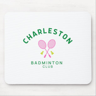 Tapis De Souris Charleston South Carolina Tennis Badminton Club