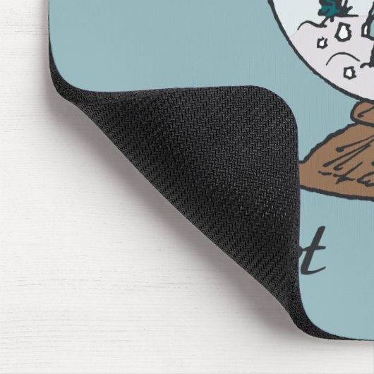 Tapis De Souris Charlie Brown Snow Globe Graphisme - Let It Snow (Coin)