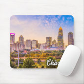 Tapis De Souris Charlotte, Caroline du Nord, USA (Avec souris)