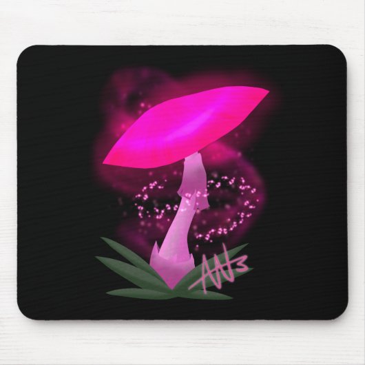 Tapis De Souris Charmant Champagne Rose (Devant)