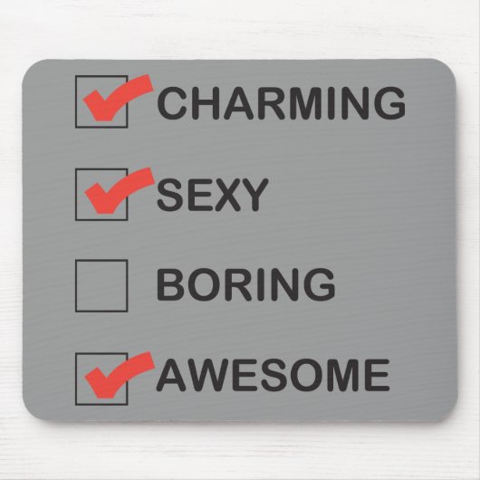 Tapis De Souris Charme (Devant)