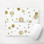 Tapis De Souris Charme Bokeh d'or (Avec souris)