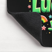 Tapis De Souris Charme Chanceux Pot d'Or de la Saint-Patrick Trèfl (Coin)