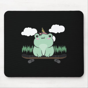 Tapis De Souris Charme de cottage esthétique Kawaii Mignon skatebo
