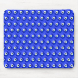 Tapis De Souris Charmes de Bonne Chance contre le Motif de l'Oeil