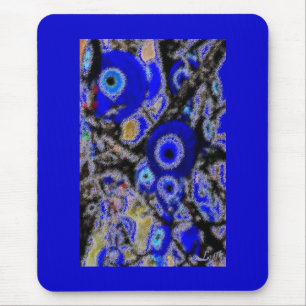 TAPIS DE SOURIS CHARMES D'OEIL MAUVAIS