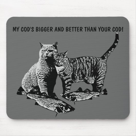 Tapis De Souris Charriez Dieu (Devant)