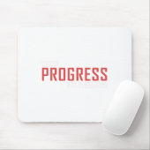 Tapis De Souris Chase Progress not Perfection Sticker (Avec souris)