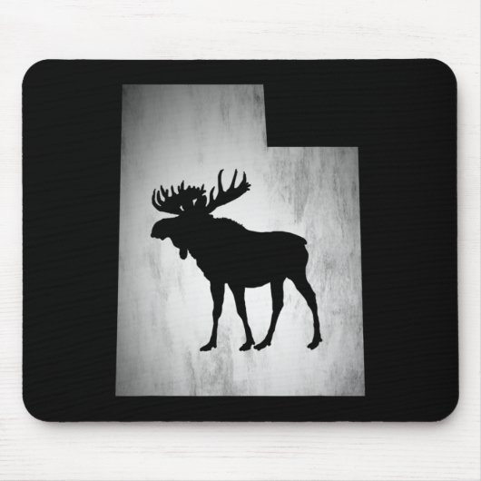 Tapis De Souris Chasse à l'orignal d'Utah (Devant)