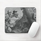 Tapis De Souris Chasse à verrat (Avec souris)
