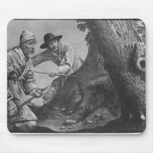 Tapis De Souris Chasse à verrat (Devant)