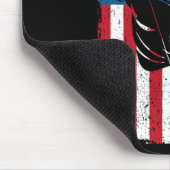 Tapis De Souris Chasse Archer Drapeau américain Bowhunter Bowhunte (Coin)