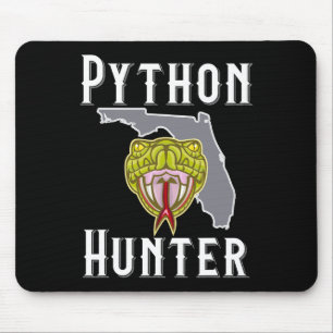 Tapis De Souris Chasse aux pythons envahissants en Floride