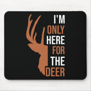 Tapis De Souris Chasse Chasse Chasse Deer Chasse Buck Elk Antlers