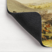 Tapis De Souris Chasse de Buffalo, bordure, c.1832 (Coin)