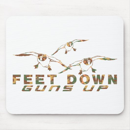 TAPIS DE SOURIS CHASSE DE CANARD (Devant)