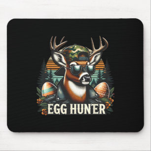 Tapis De Souris Chasse D'Oeufs Deer Buck Byckward Casquette Deer H