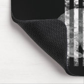 Tapis De Souris Chasse patriotique Ours Chasseurs de drapeau améri (Coin)