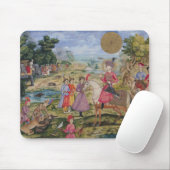 Tapis De Souris Chasse royale, d'Isphahan, l'Iran (Avec souris)