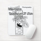 Tapis De Souris "Chasse sans fusil" (Avec souris)