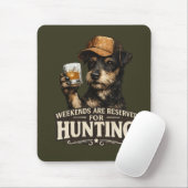 Tapis De Souris Chasseur (Avec souris)