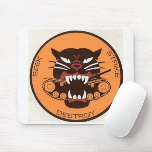 Tapis De Souris Chasseur de chars Mousepad (Avec souris)