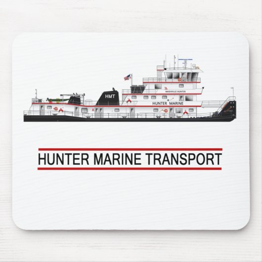 Tapis De Souris chasseur de Nashville de towboat (Devant)