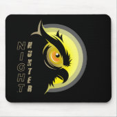 Tapis De Souris Chasseur de nuit | Panier de souris (Devant)