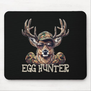 Tapis De Souris Chasseur d'œufs Cerf Buck Camo Casquette Cerf Chas