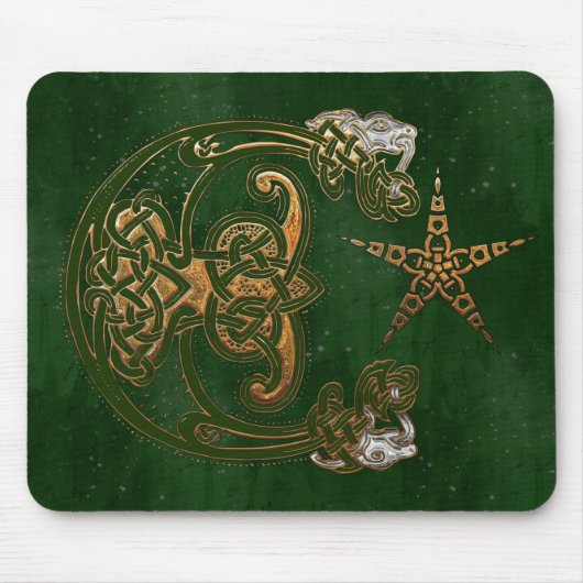 Tapis De Souris Chasseur et Gold Celtic (Devant)