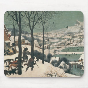 Tapis De Souris Chasseurs dans la neige - janvier 1565