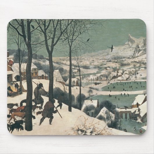 Tapis De Souris Chasseurs dans la neige - janvier 1565 (Devant)