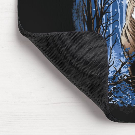 Tapis De Souris Chasseurs Deer Chasse Big Whitetail Buck (Coin)