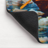 Tapis De Souris Chasseurs Eskimo vintage USA Alaska (Coin)