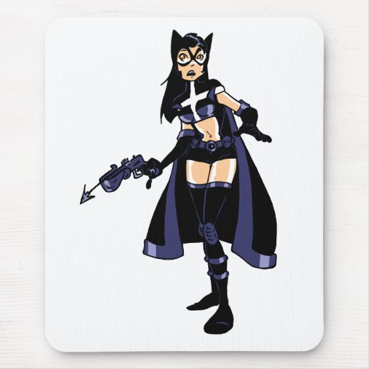 Tapis De Souris Chassez la nuit Mousepad (Devant)