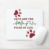 Tapis De Souris Chat (Avec souris)