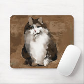 Tapis De Souris chat (Avec souris)