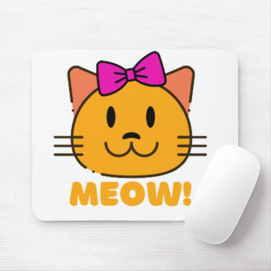 Tapis De Souris chat (Avec souris)