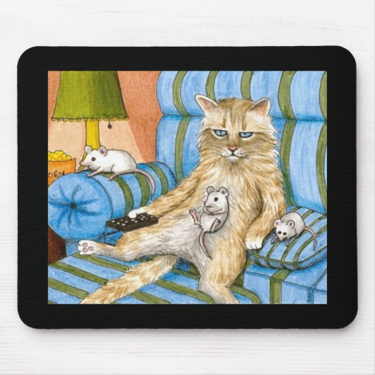 Tapis De Souris chat 361 Mousepad (Devant)