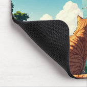 Tapis De Souris Chat à Taipei 101 Taïwan (Coin)