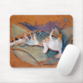 Tapis De Souris Chat, Août Macke Souris Pad (Avec souris)