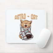 Tapis De Souris Chat Astro (Avec souris)