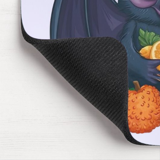 Tapis De Souris Chat aux fruits (Coin)