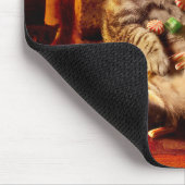 Tapis De Souris Chat avec prise sur la tête (Coin)