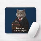 Tapis de souris chat avocat drôle - Faites-moi con (Avec souris)