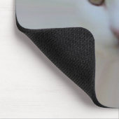 Tapis De Souris chat blanc éthéré (Coin)