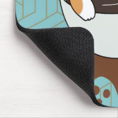 Tapis De Souris Chat Café (Coin)